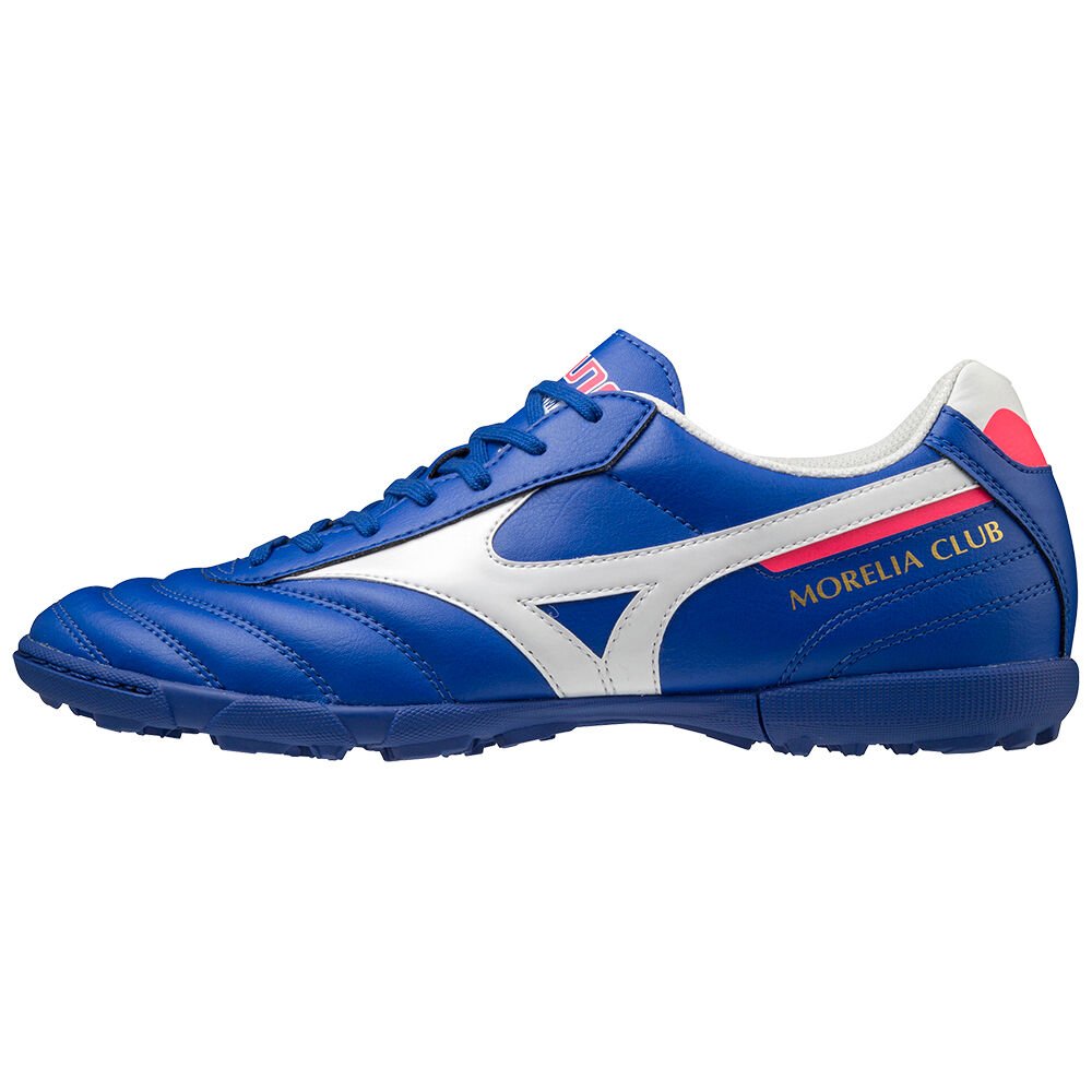 Zapatos De Futbol Mizuno Morelia II Club AS Para Mujer Azules/Blancos 6103752-KX